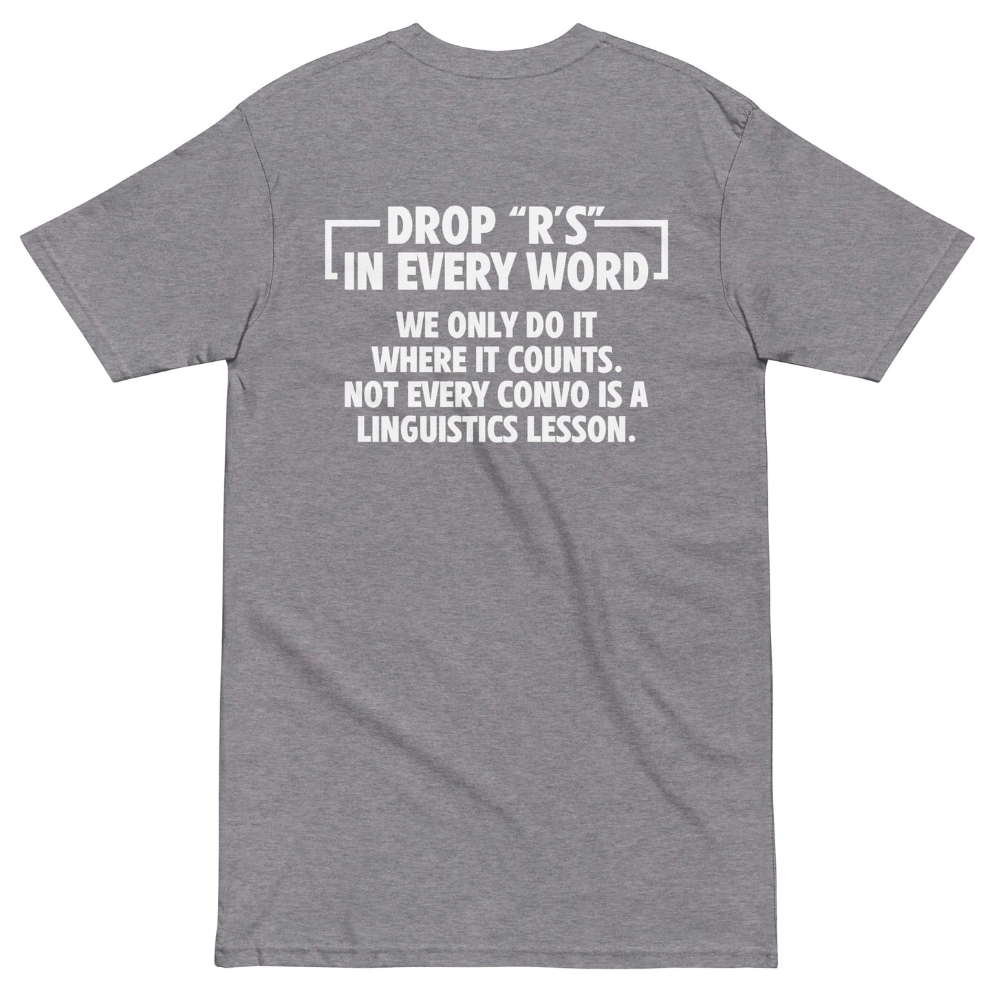 Massachusetts myths T-shirt back - MA pride