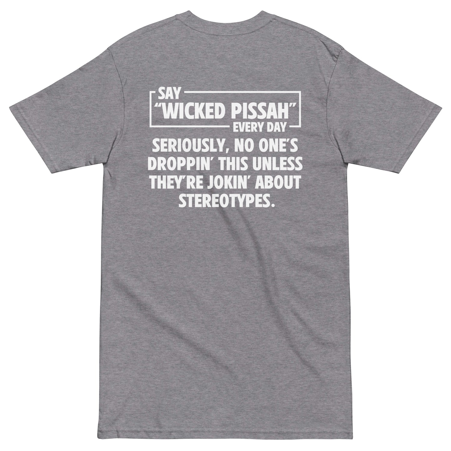 Massachusetts myths T-shirt back - MA pride