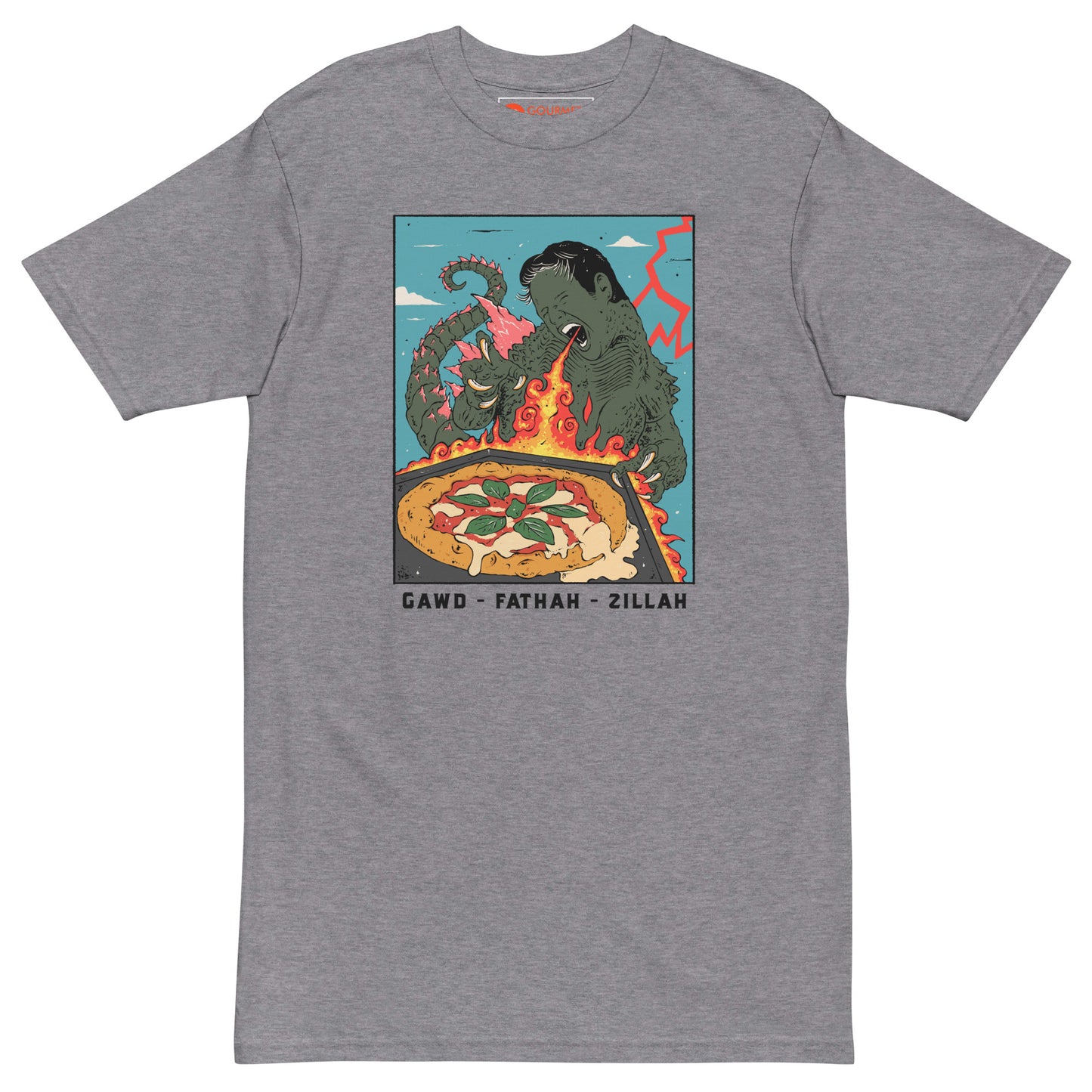 Gawd Fathah Zillah T-shirt full - Italian mobster