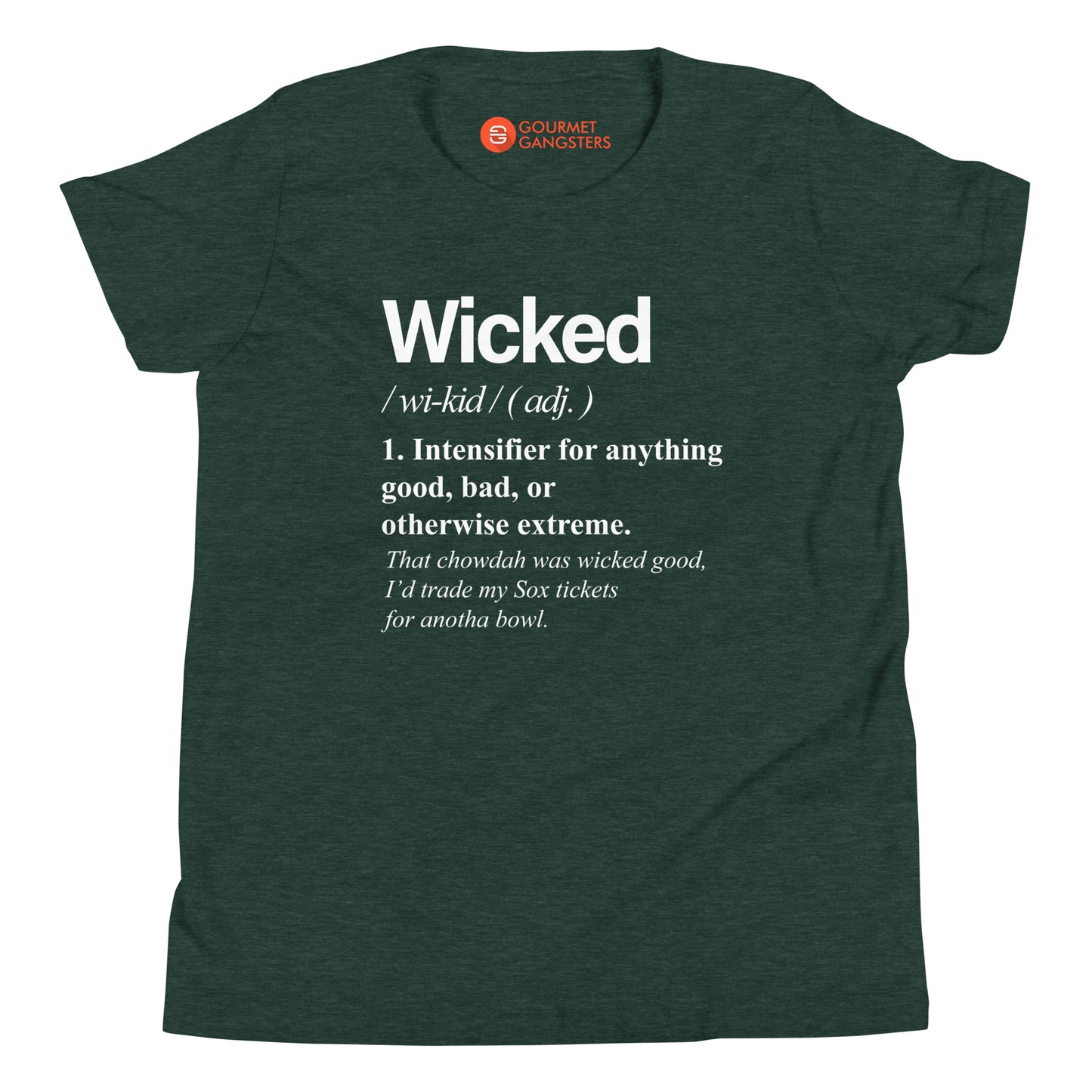 Boston pride youth tee model - Wicked Definition