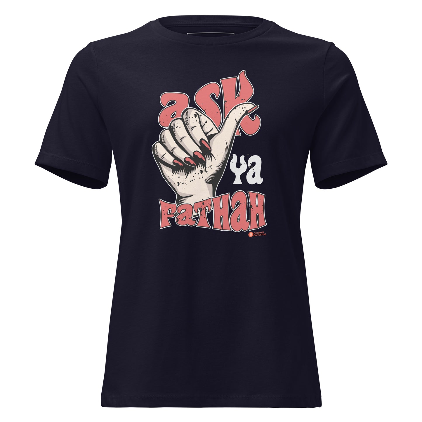 Ask Ya Fathah women's T-shirt - funny Boston accent