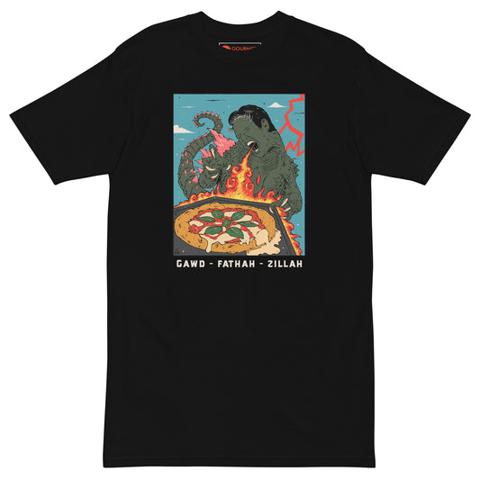 Gawd Fathah Zillah T-shirt - Godfather Godzilla mashup