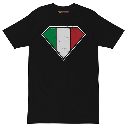 Italian Superhero Logo T-shirt - Italian American