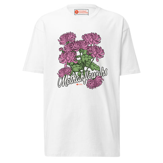 Mothahflowahs T-shirt front - funny New England Boston accent