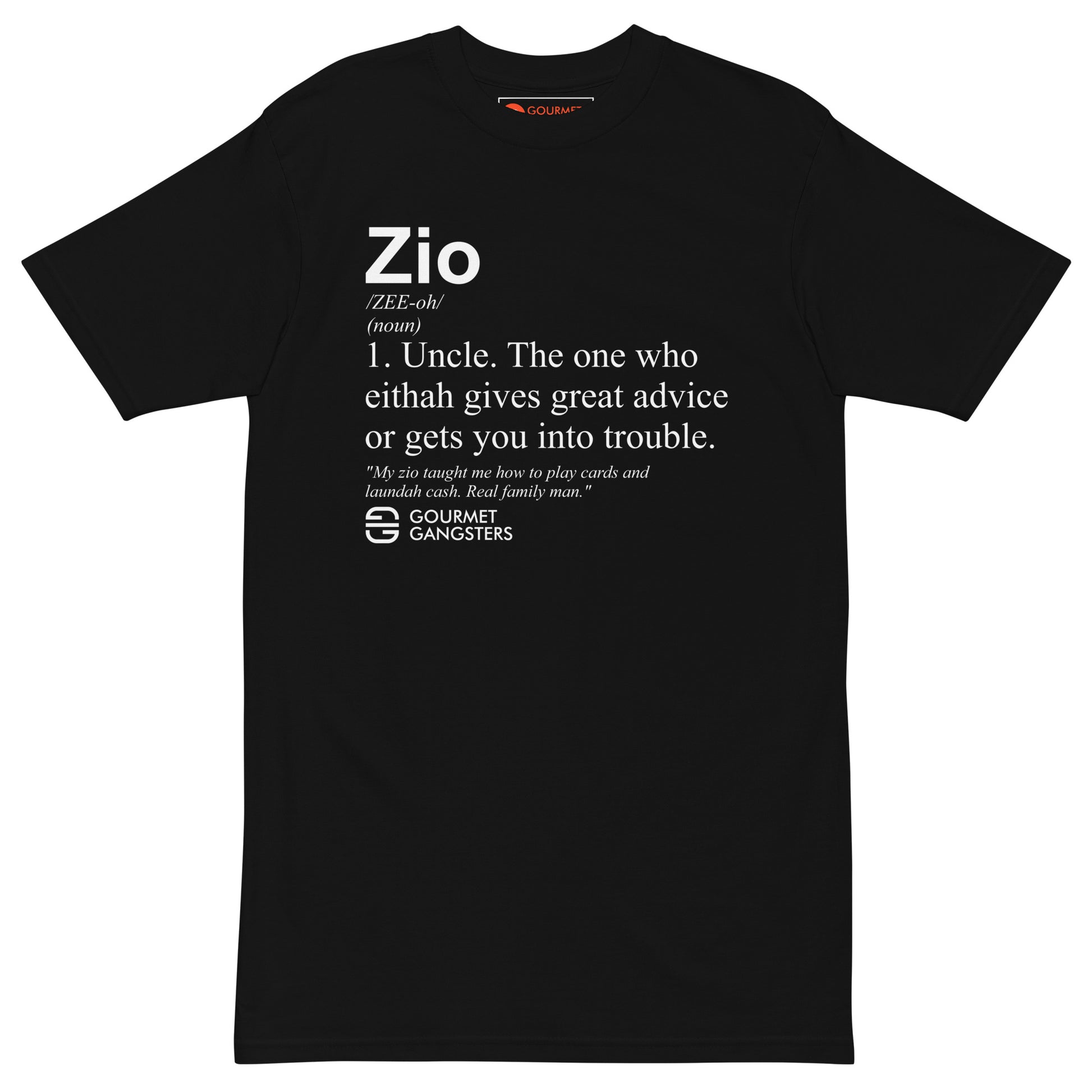Zio Definition T-shirt - Italian American pride
