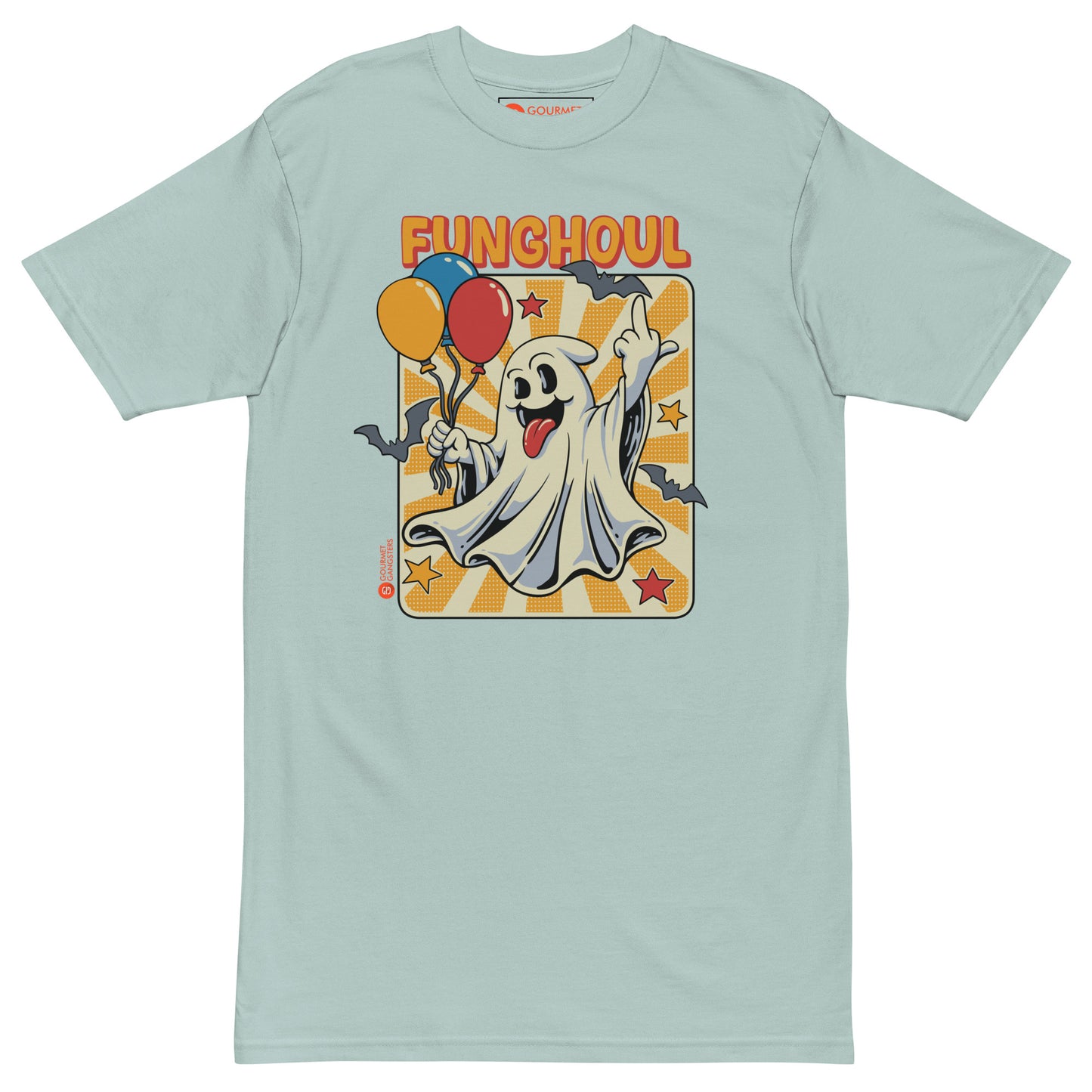 Italian American T-shirt detail - Funghoul