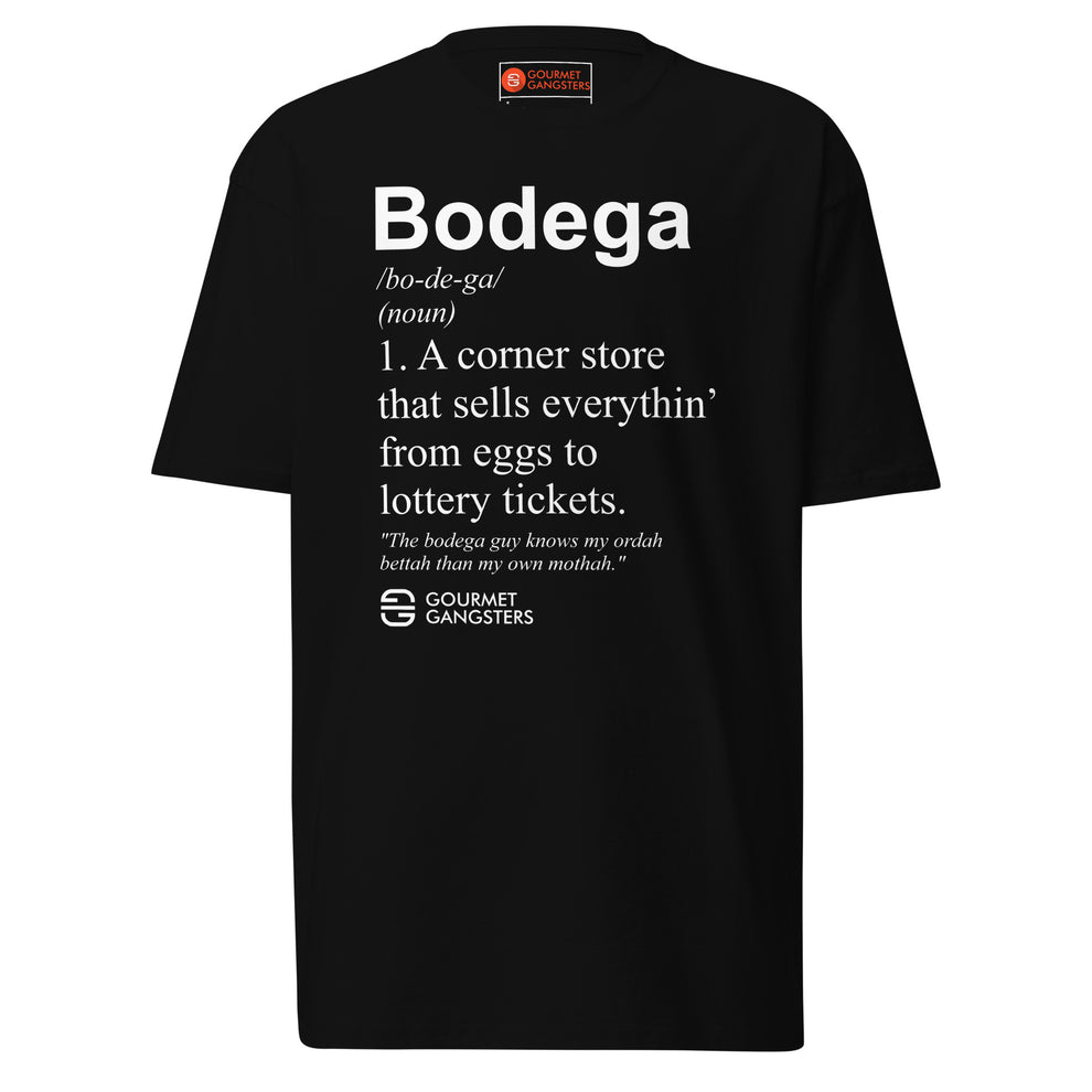 Bodega Definition T-Shirt - NYC Corner Store Gift 6.5oz – Gourmet ...