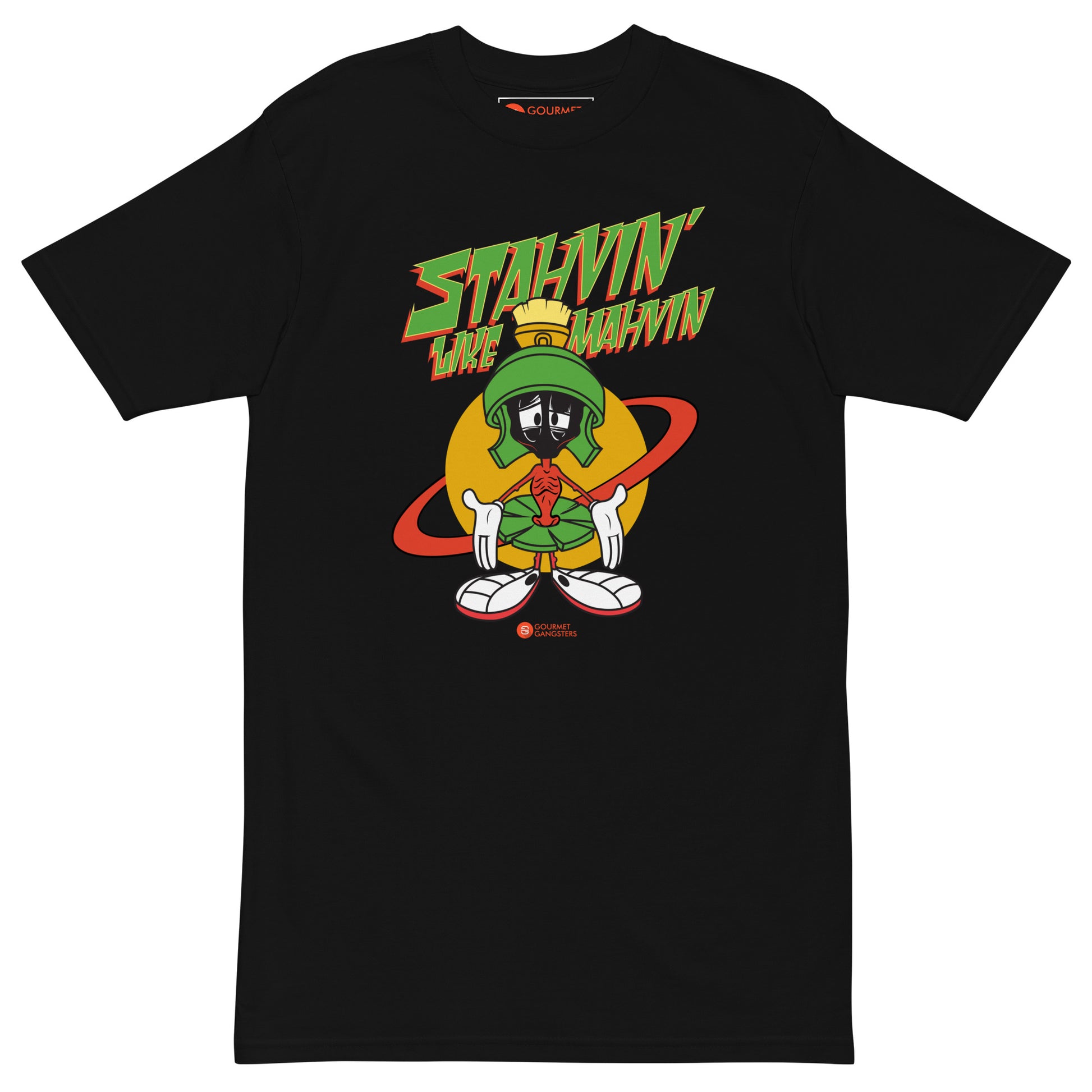 Boston accent T-shirt mockup - Stahvin' Like Mahvin