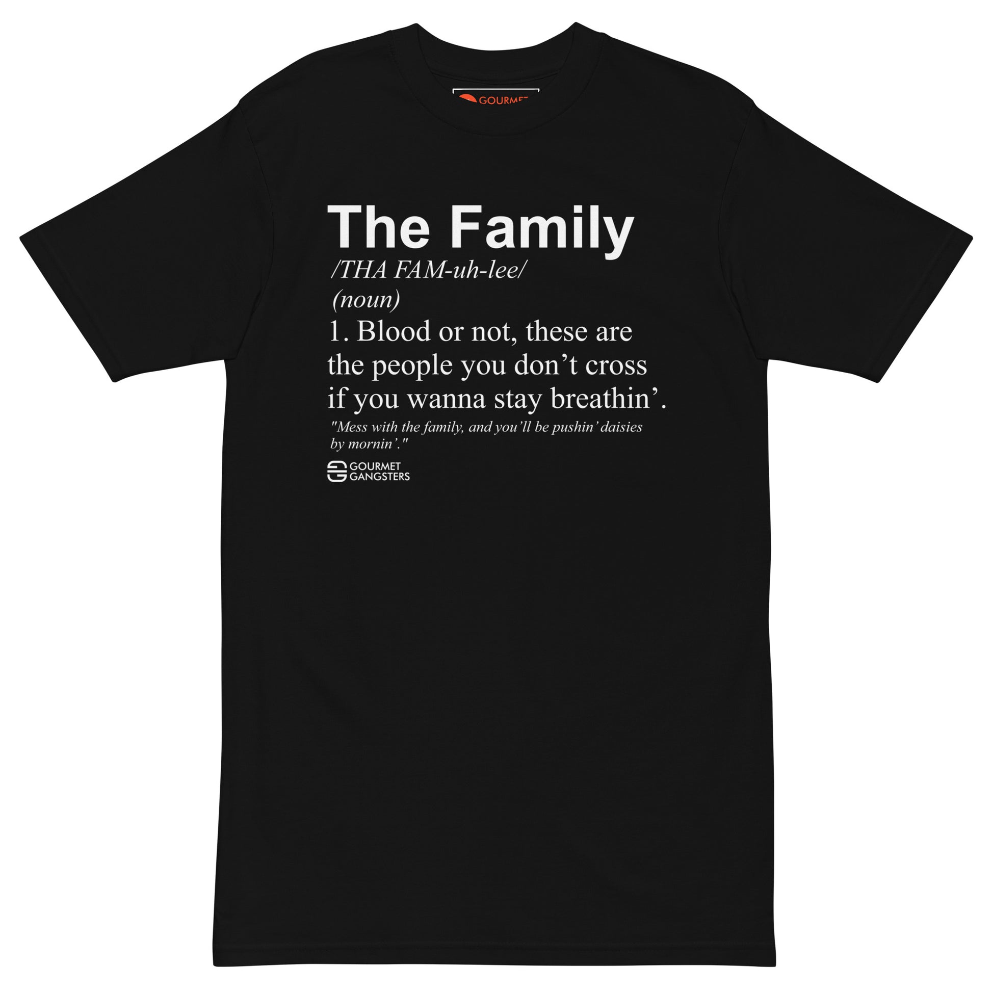 The Family Definition T-shirt - Italian American pride