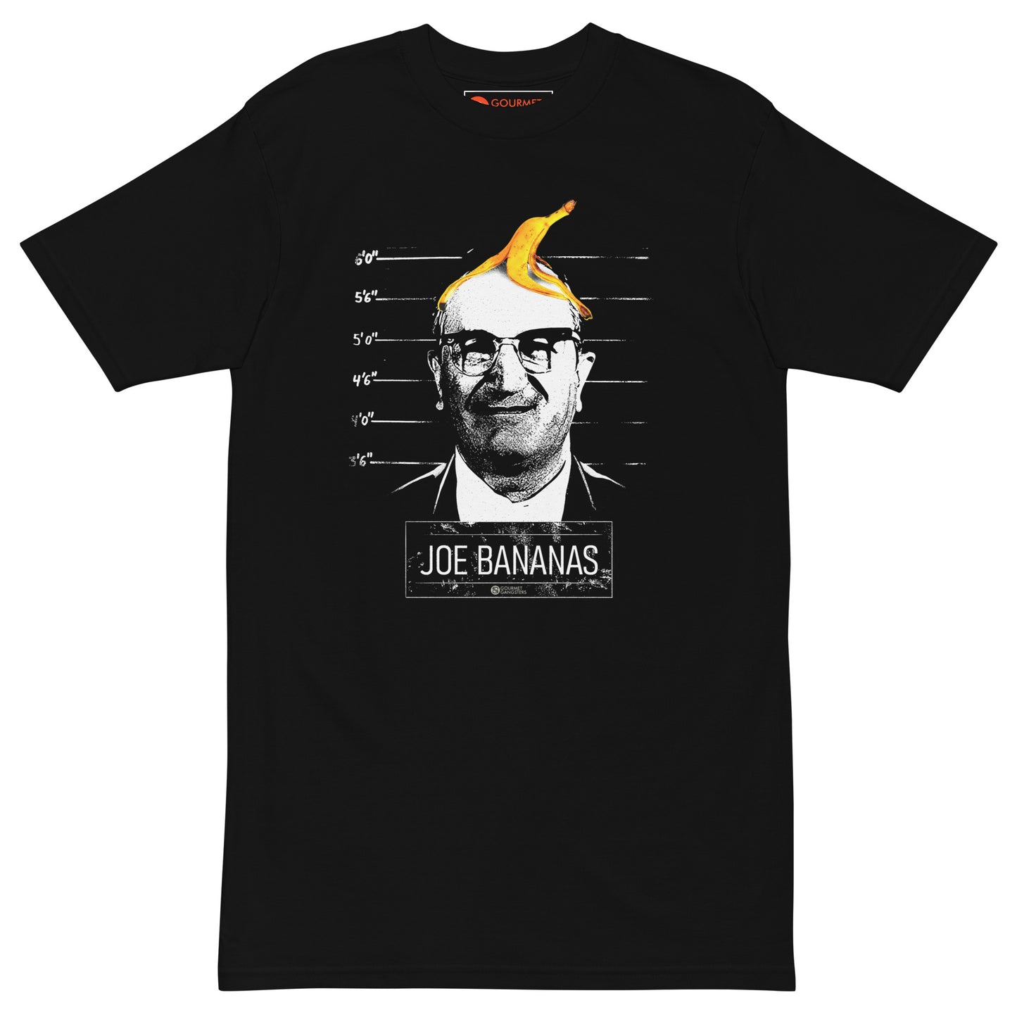 Joe Bananas Mug Shot T-shirt - Italian mob boss