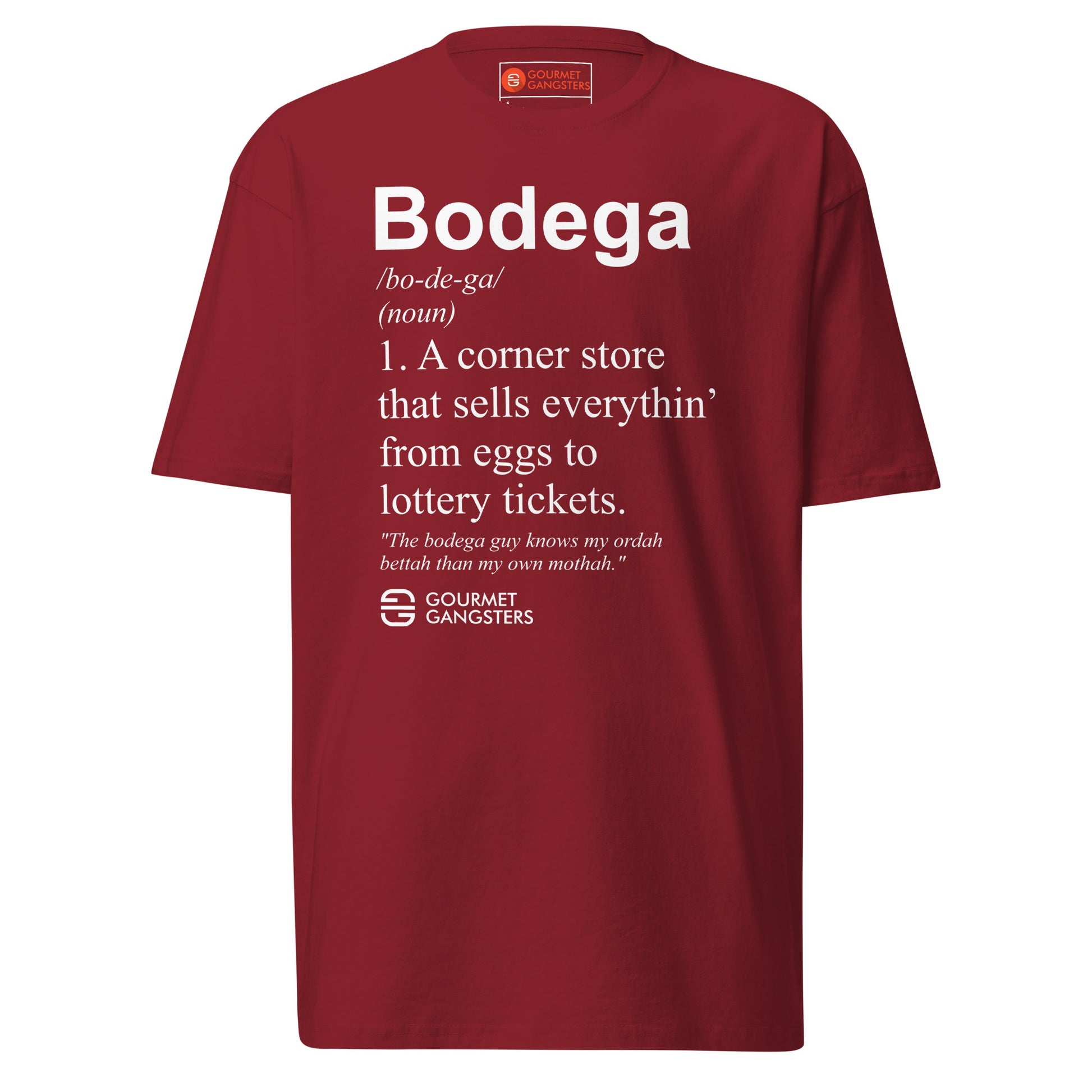 NYC slang T-shirt side - Bodega Definition funny