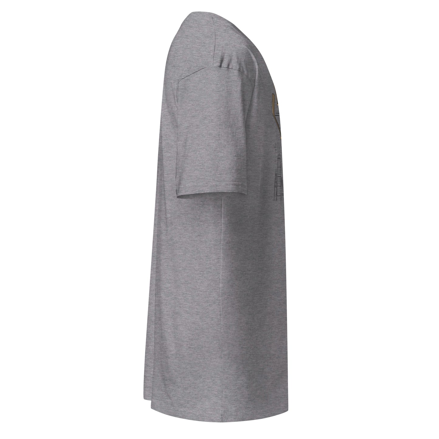 Boston Hockey Bear T-shirt display - Superhero Bruins