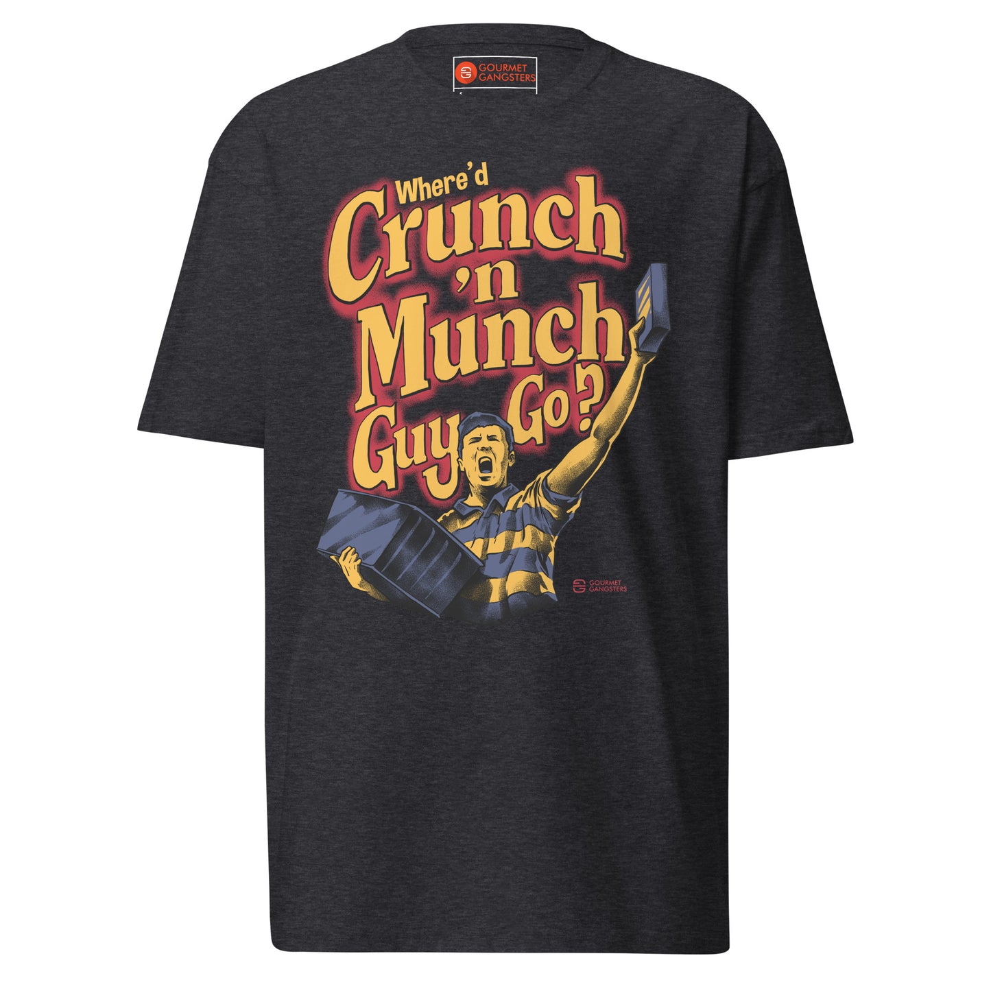 Boston sports fan T-shirt - Crunch N Munch Guy funny