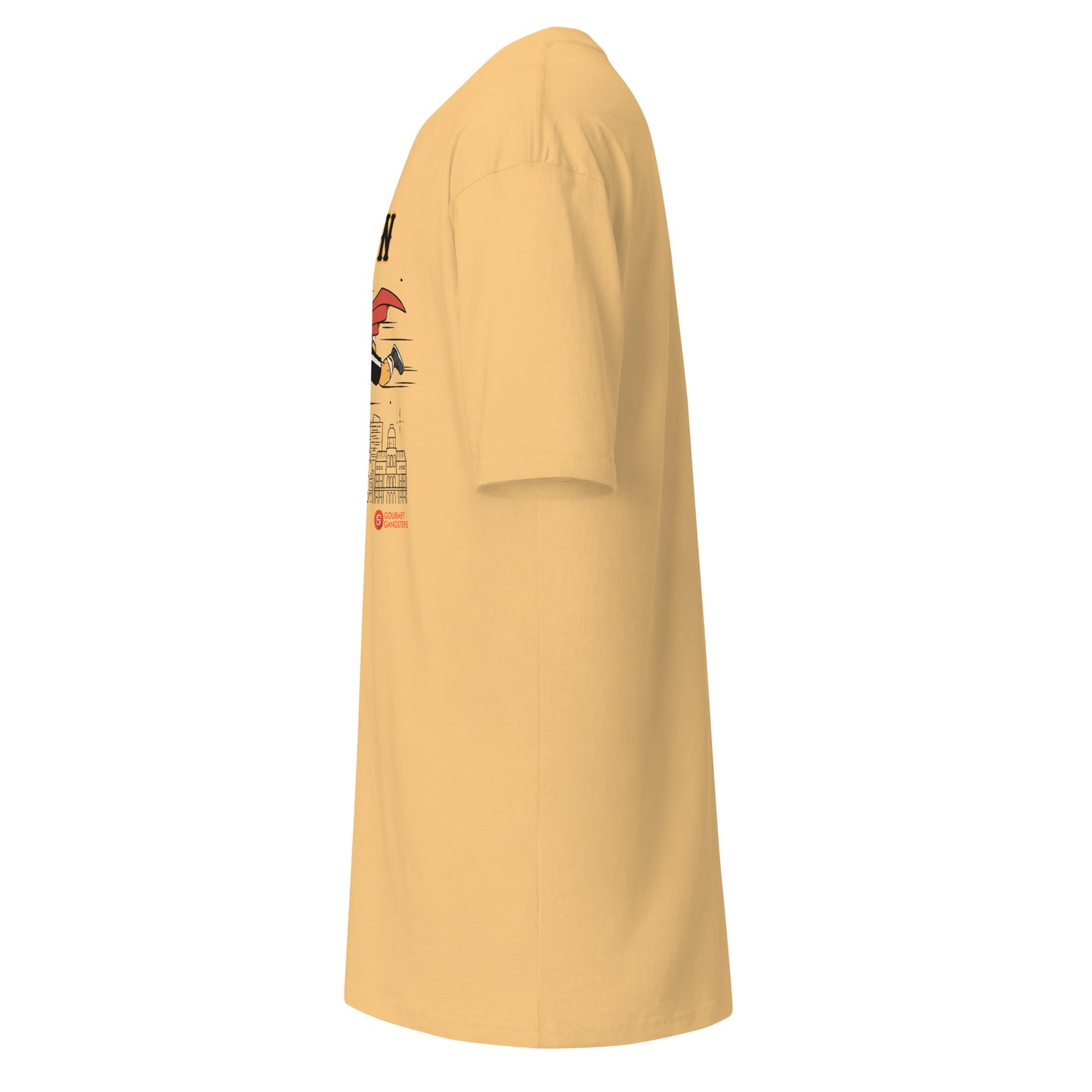 Hockey pride T-shirt view - Boston Bear Superhero