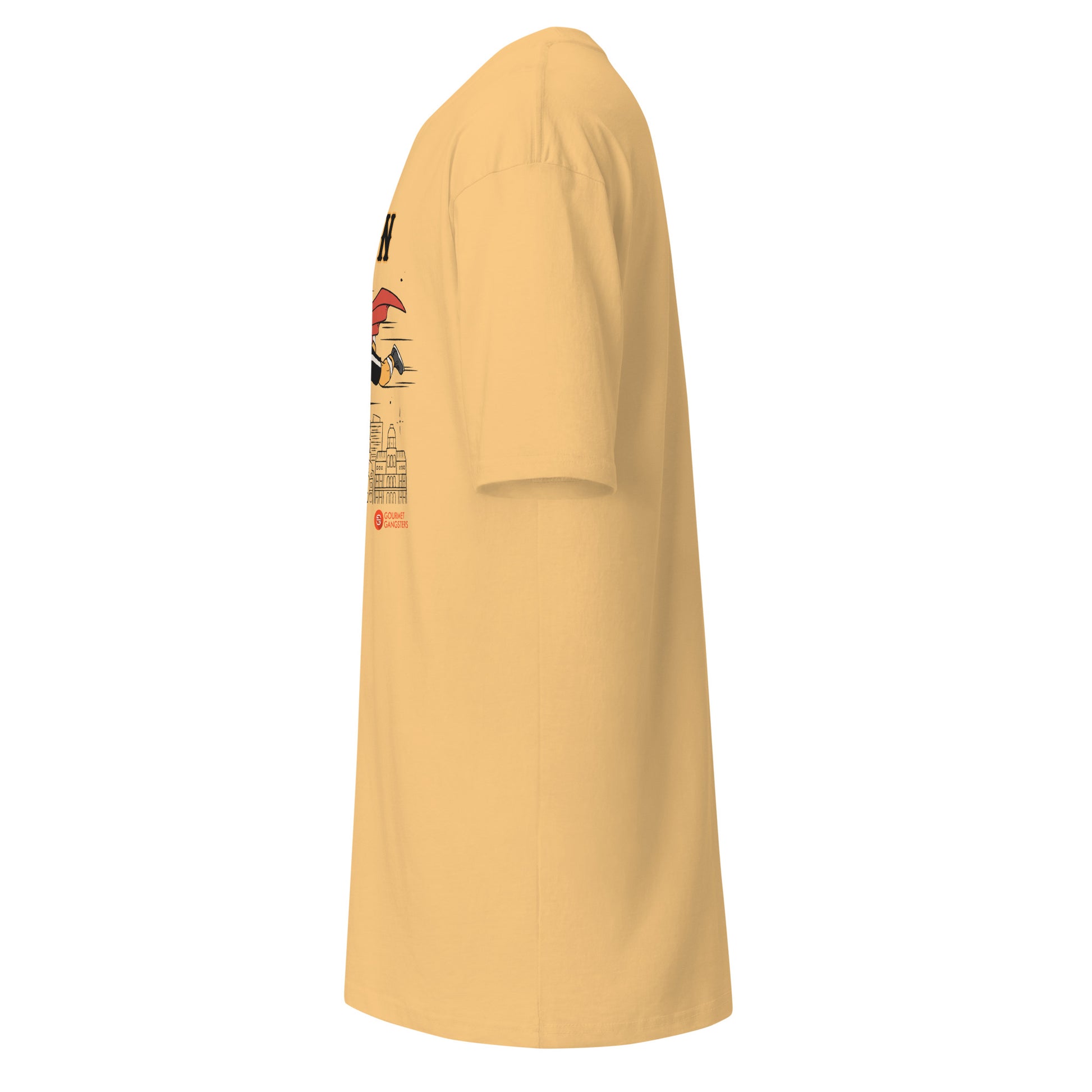 Hockey pride T-shirt view - Boston Bear Superhero