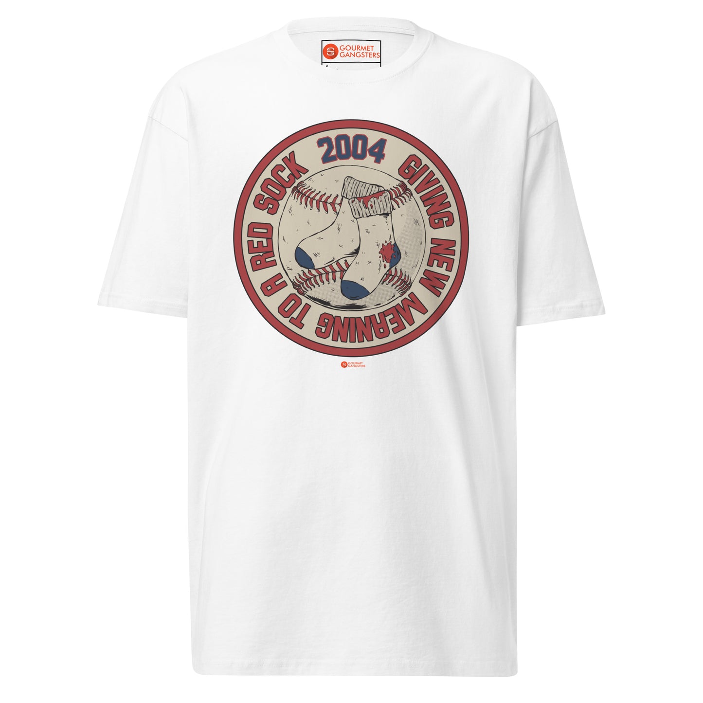 Boston Red Sox T-shirt mockup - New Meaning Red Sock