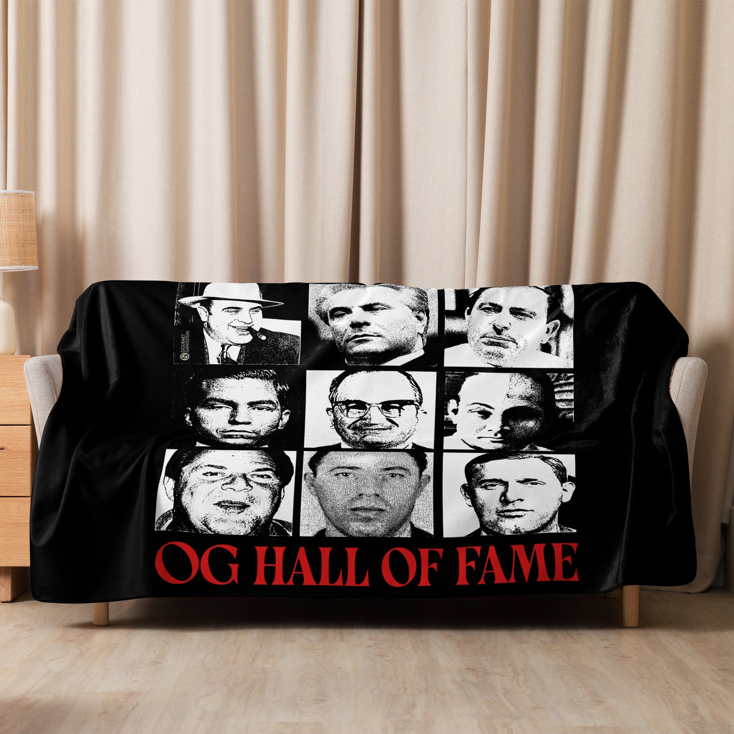 OG Hall of Fame sherpa blanket - Italian mafia boss