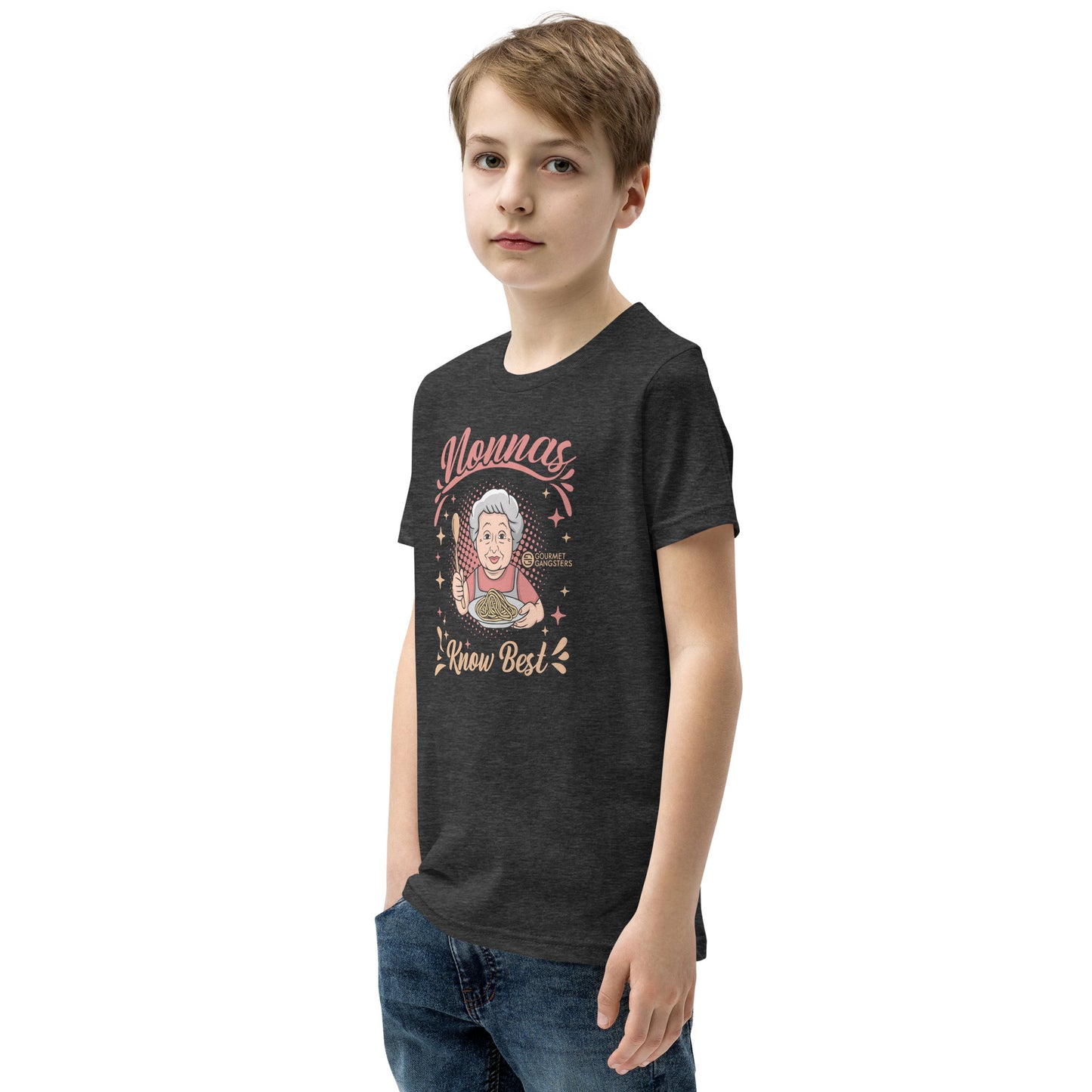 Lavender kids T-shirt - Nonnas Know Best nonna