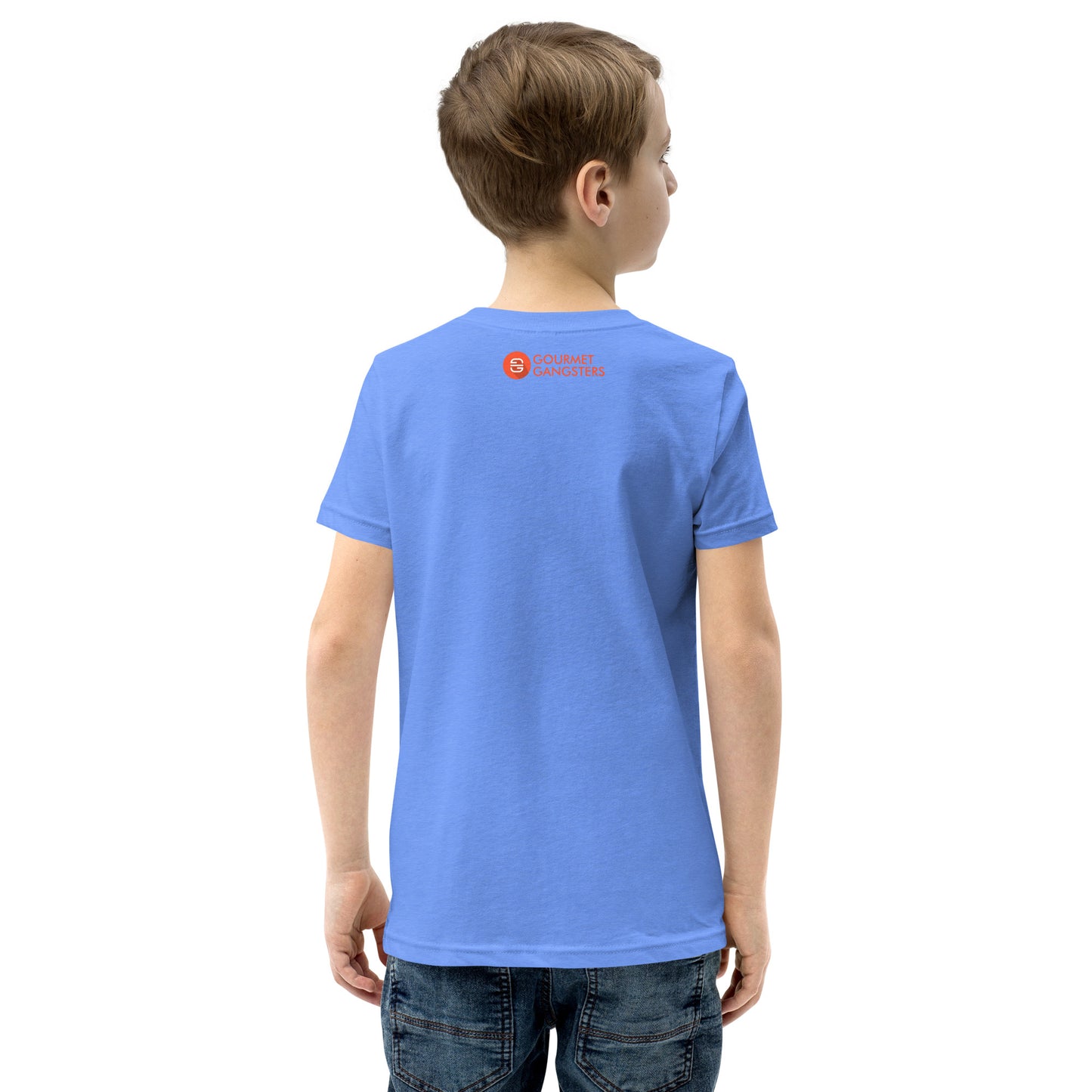 Orange kids Italian tee - Nonnas Know Best grandmother